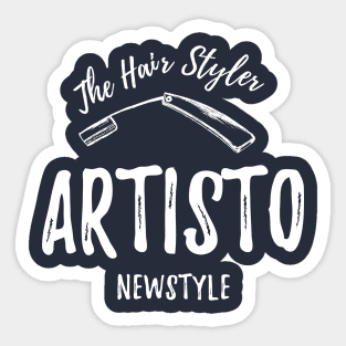 Hair stylist funny gift Sticker